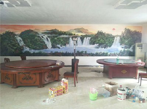 随县墙绘-写实风景