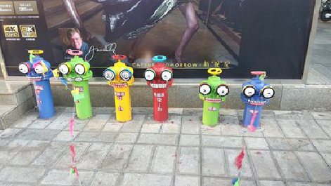 随县商业区彩绘