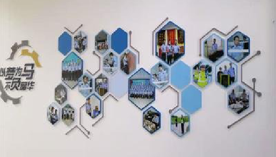 随县文化墙最常见的做法。