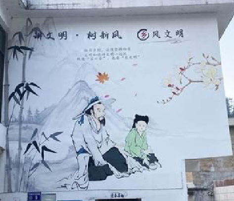 随县分享几个墙绘保养知识。